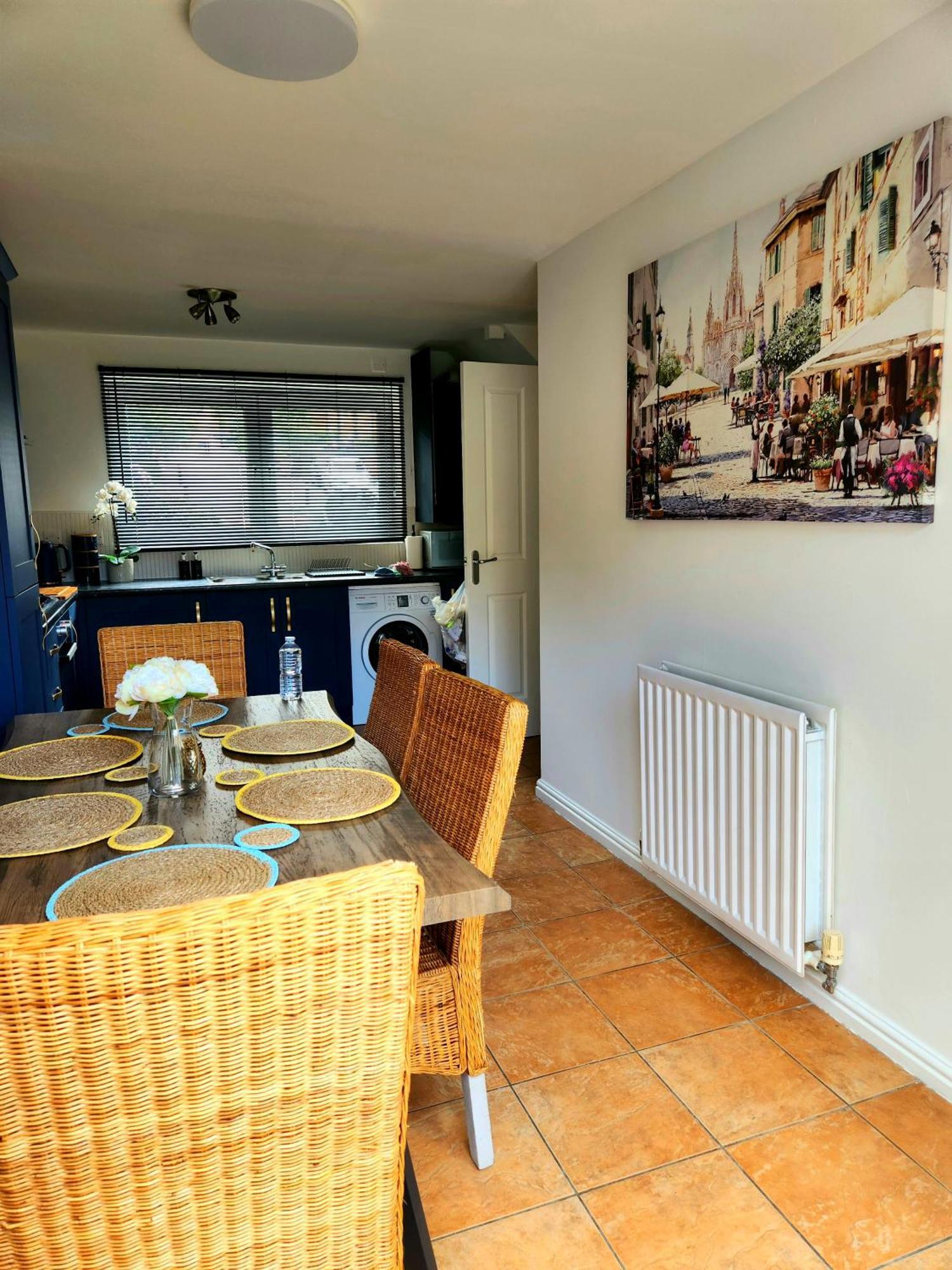 Home From Home 3 Bed,2 Bath House With Garden&Parking Near Centre&Tram Stop Sheffield Oda fotoğraf